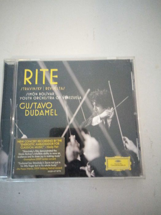 cd  musica rite de gustavo dudamel