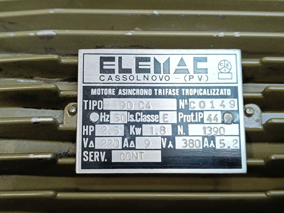 Pompa hydrauliczna z silnikiem sprzegło 1,8 kw prasa MARKOWA