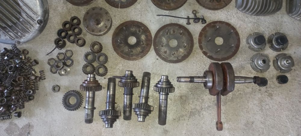 Motor zundapp 4 turbina peças