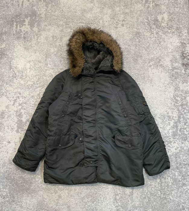 Вінтажна мілітарі куртка Alpha Industries N-3B