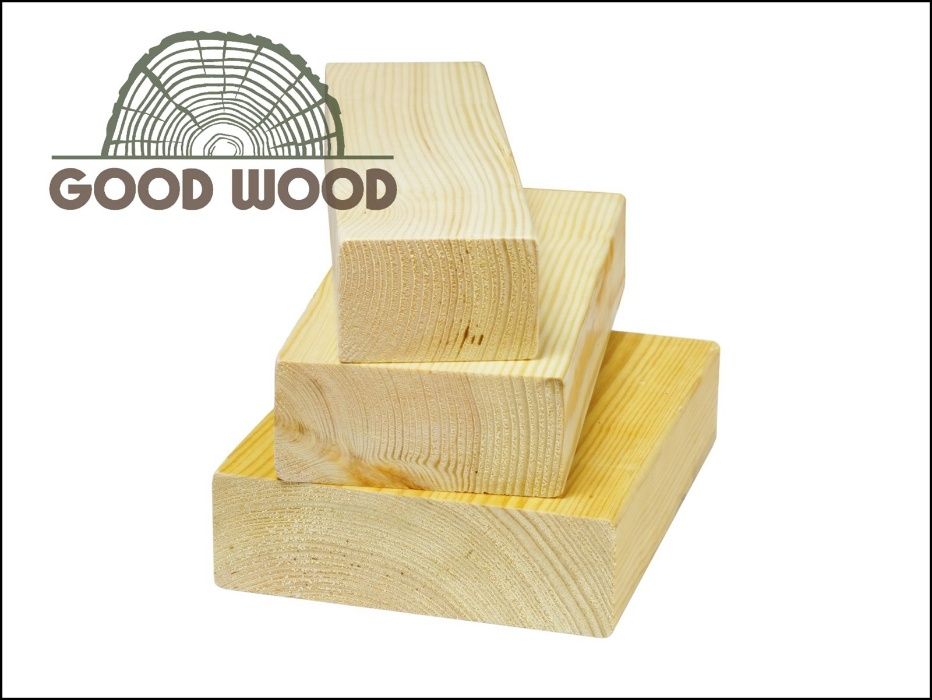 Legary tarasowe 45x170 C24 podłogowe kantówka DREWNO SKANDYNAWSKIE