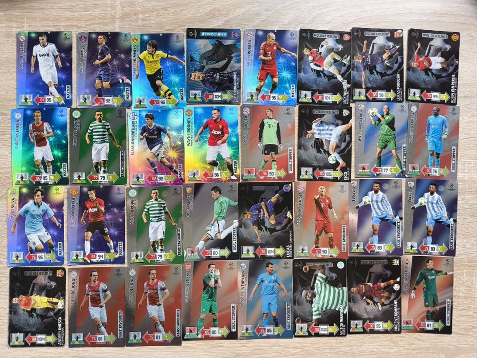 Karty specjalne Panini Adrenalyn XL UEFA Champions League 2012/13
