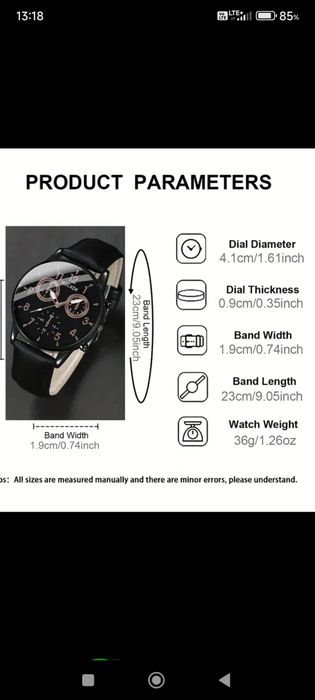 Zegarek męski klasyczny Nowy elegancki z baterią