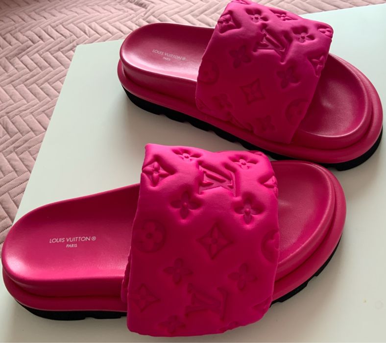 Klapki Louis Vuitton