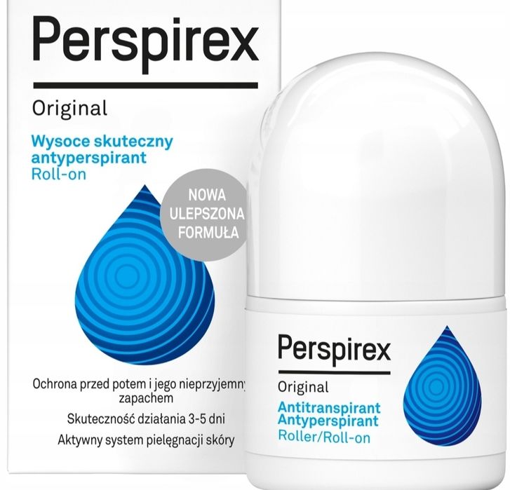 PERSPIREX Original ANTYPERSPIRANT w kulce roll-on Dezodorant DERMO 20m