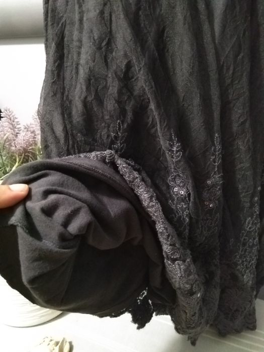 Vestido cinza Sisley