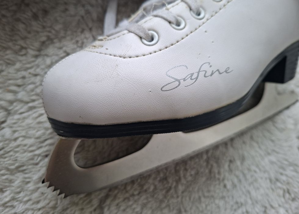 Łyżwy damskie 38 białe