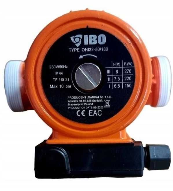 Pompa obiegowa DO CENTRALNEGO IBO OHI 32-80/180 Profesjonalna! Hit!