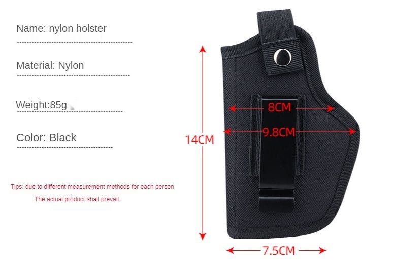 Coldre Preto Universal