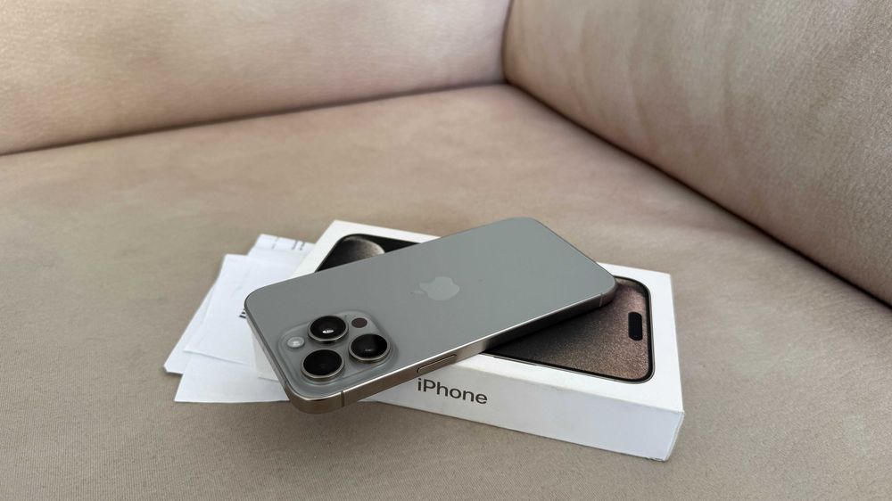 Vendo troco iPhone 15 Pro 128Gb Natural C/Fatura e Garantia Apple