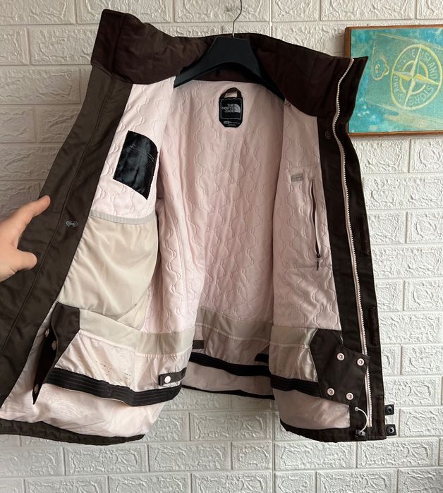 Гірськолижна куртка The North Face HyVent жіноча зимова система Recco