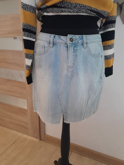 Dżinsowa jeansowa spódnica spódniczka M 38