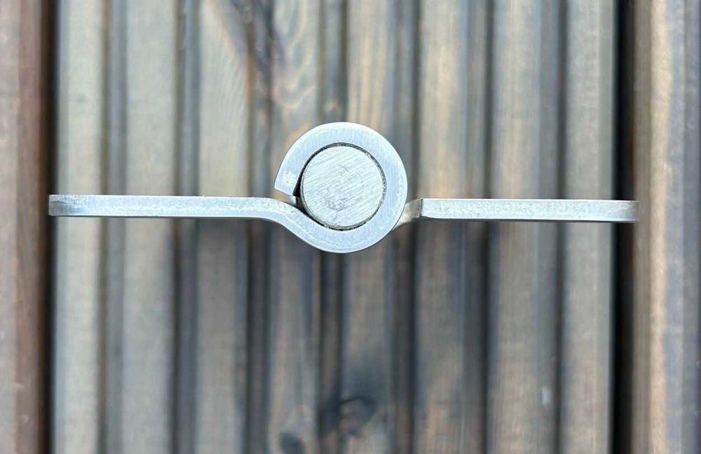 Zawias nierdzewny 10cmx10cm - solidny
