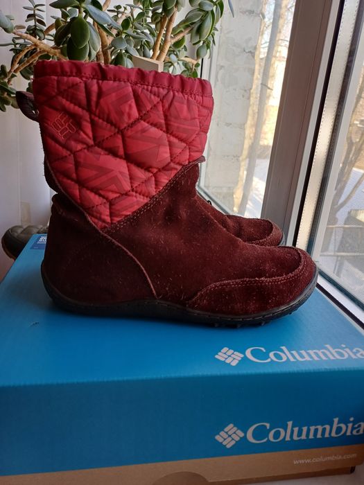 Жіночі чоботи Columbia Loveland Mid Omni-Heat червоні