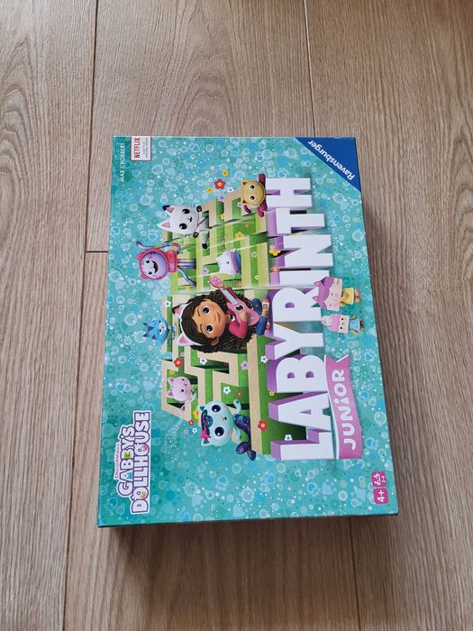 Labirynt koci domek gabi, gra planszowa