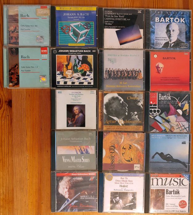 Kolekcja płyt CD: Muzyka klasyczna (18)