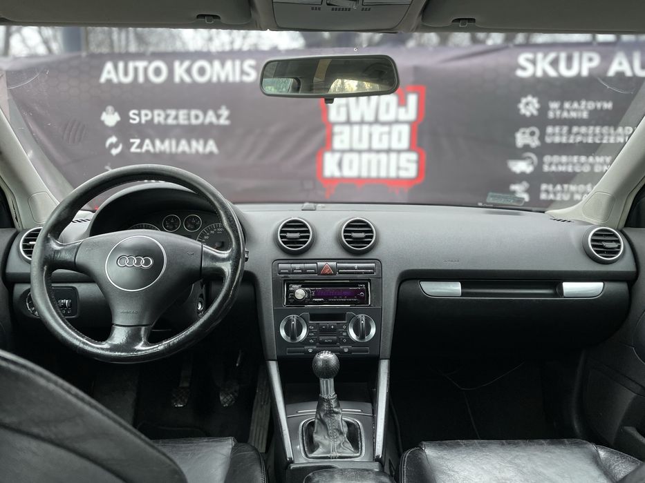 Audi A3 2.0 TDI | Skóry | Klima | Zimówki | AUX USB | Ładny Stan