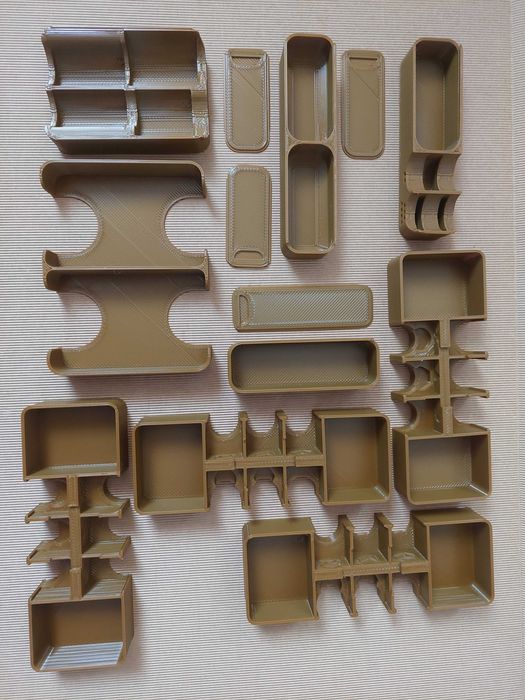 Duży zestaw znaczników do gry Brass Birmingham. Druk 3D