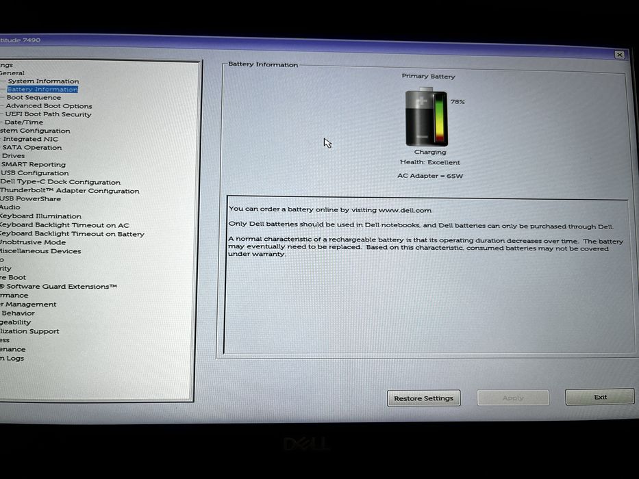 Ноутбук Dell latitude 7940 intel i7