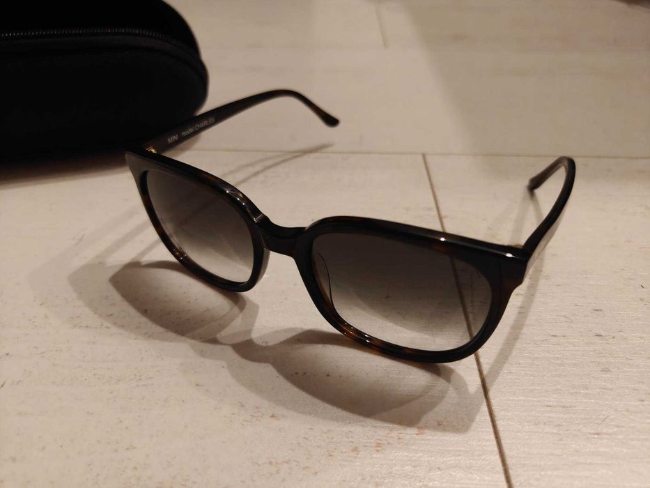 Oryginalne okulary przeciwsłoneczne MINI model Charles (BMW) + pudełko