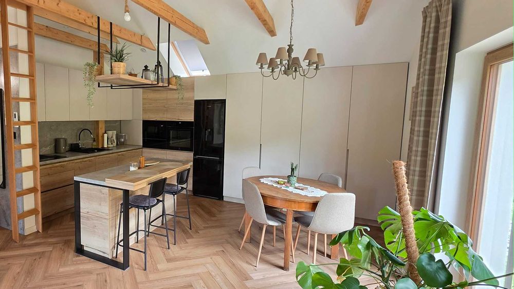 Dom do wynajęcia w górach, ferie, Nocleg Beskid Wyspowy, Gorąca Balia