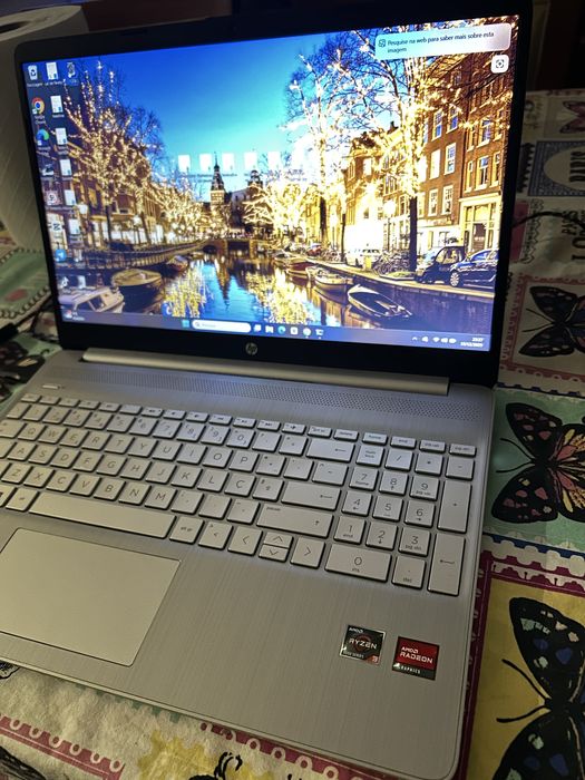 Notebook HP 15s Ryzen 3 – Modelo 15s-eq2049np – Muito Conservado