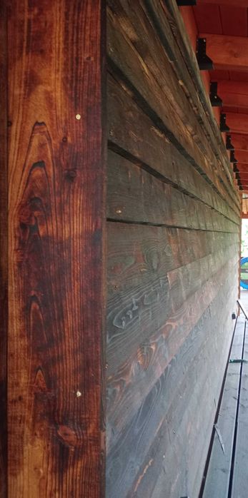 Deska elewacyjna opalana/szalówka opalana postarzana PRODUCENT