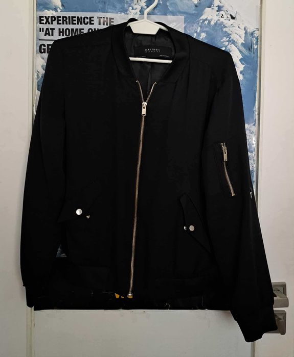 Bluza damska Zara S czarna bomberka