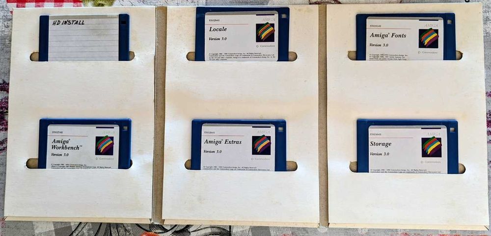 Workbench 3.0 completo - Commodore Amiga A1200 / A4000 / A600 * (VENDIDO)