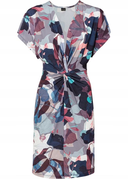 B.P.C sukienka z nadrukiem marszczenia 44/46.