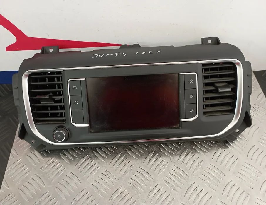 Display Navegação GPS Citroen Jumpy / Peugeot Expert 2020 Ref. 9831665880