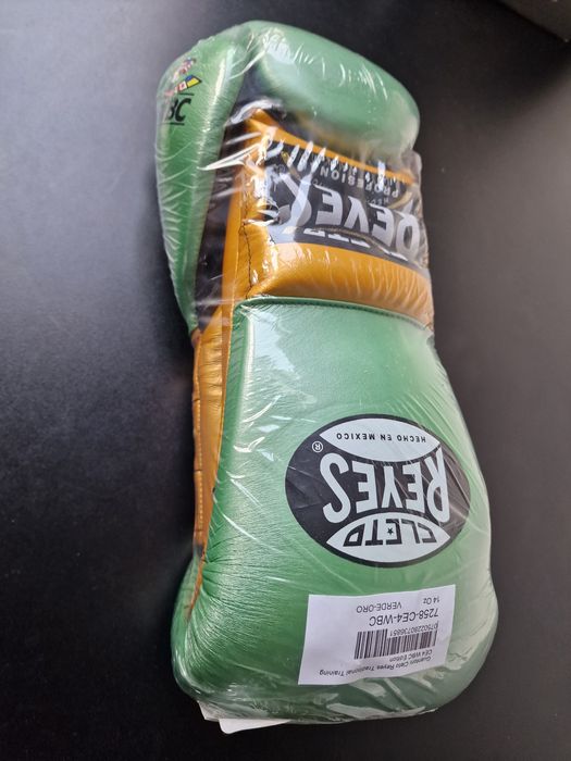 CLETO REYES WBC 14oz  Edition Boks MMA K1 Rękawice Bokserskie Wiązane