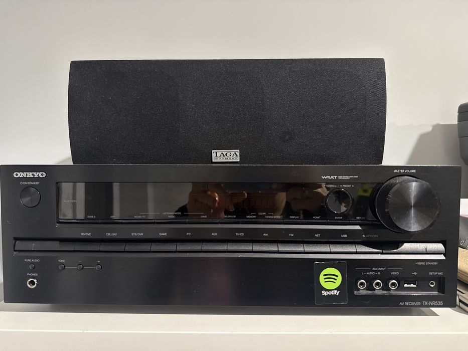 Onkyo tx-nr535 taga harmony zestaw