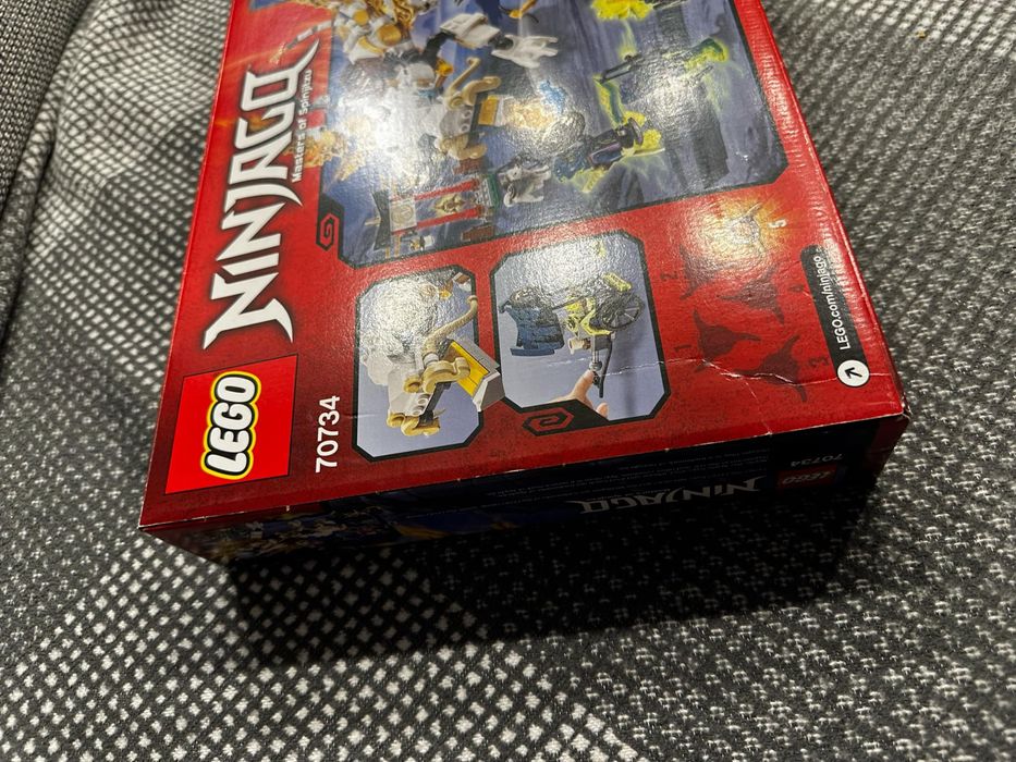 Nowy zestaw LEGO 70734 Ninjago Smok mistrza Wu Prabuty • OLX.pl