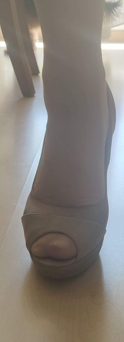 Buty platforma VISCONI 39 SKÓRA