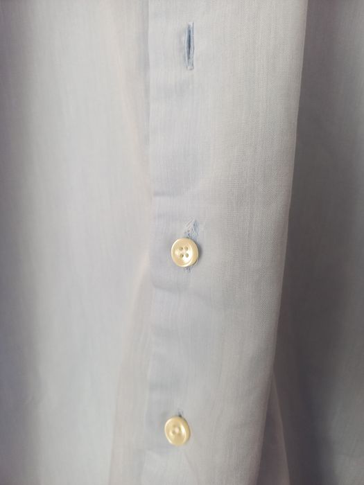 Elegancka błękitna koszula męska | r. XL (43/44) | 100% bawełna