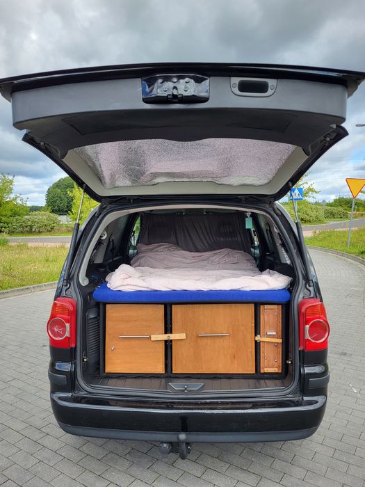 Volkswagen Sharan 1.9Tdi kamper kampervan mini van 7osób