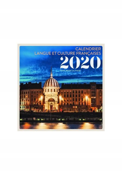 Kalendarz 2020 j.francuski Najpiękniejsze miasta
