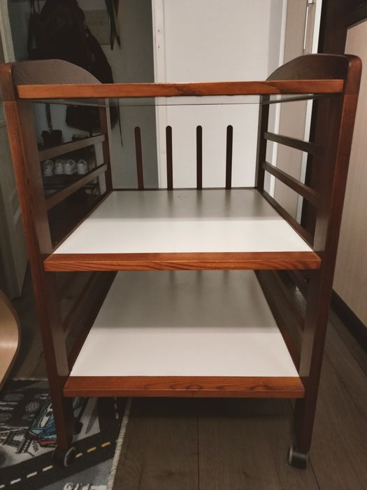 Przewijak drewniany wolnostojący