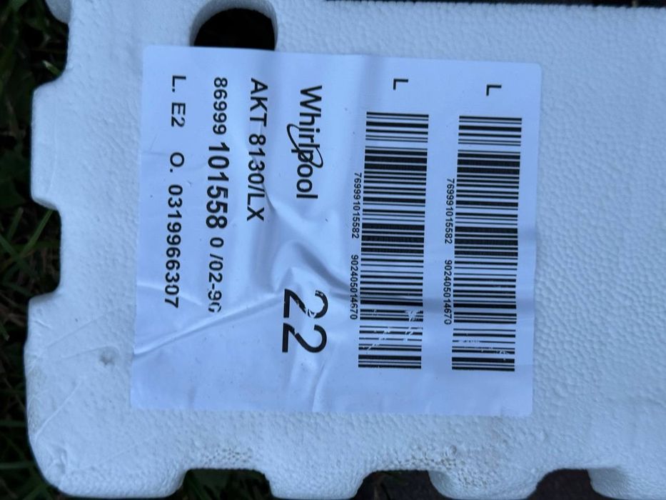 Варильна поверхня електрична WHIRLPOOL AKT 8130/LX