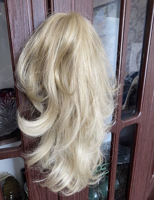 Новый шиньон блонд