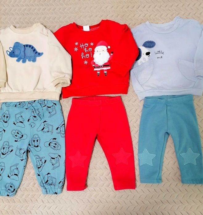 Лот одягу 6-9 міс хлопчик