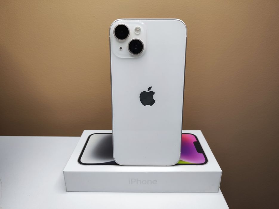 Apple iPhone 14 128GB ホワイト Apple iPhone 14 128GB Starlight - Smartfony i telefony