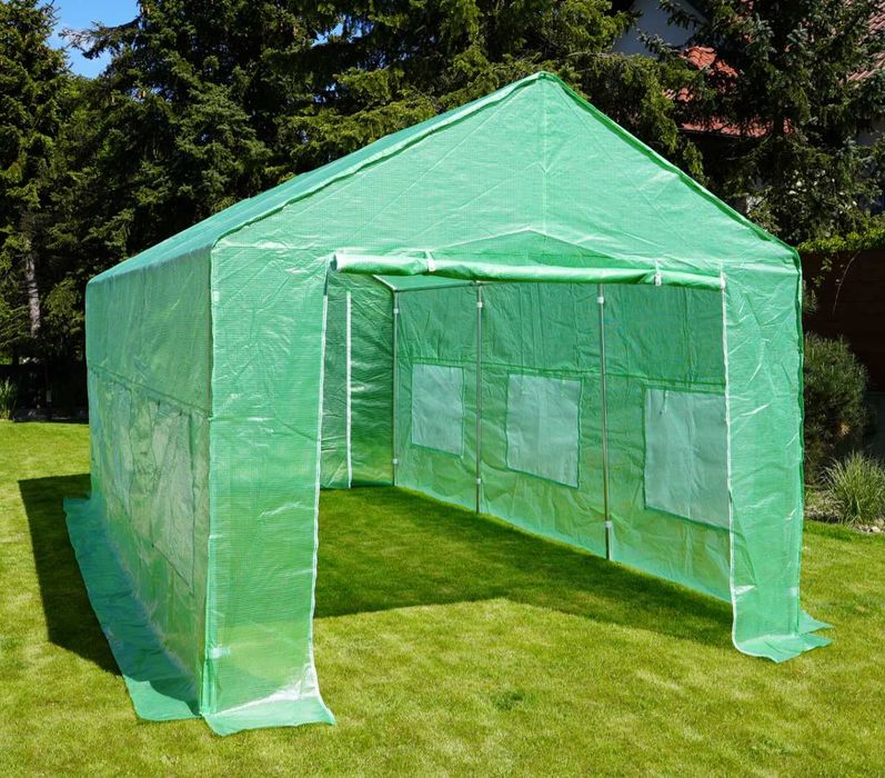 Szklarnia Ogrodowa SUMMER 4x4x2m Tunel Foliowy Ogrodowy DAS