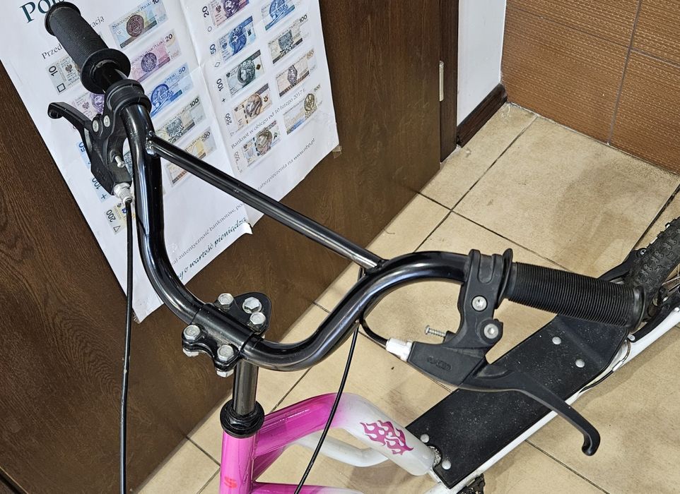 4519/25 Duża Hulajnoga pompowane kola 12"