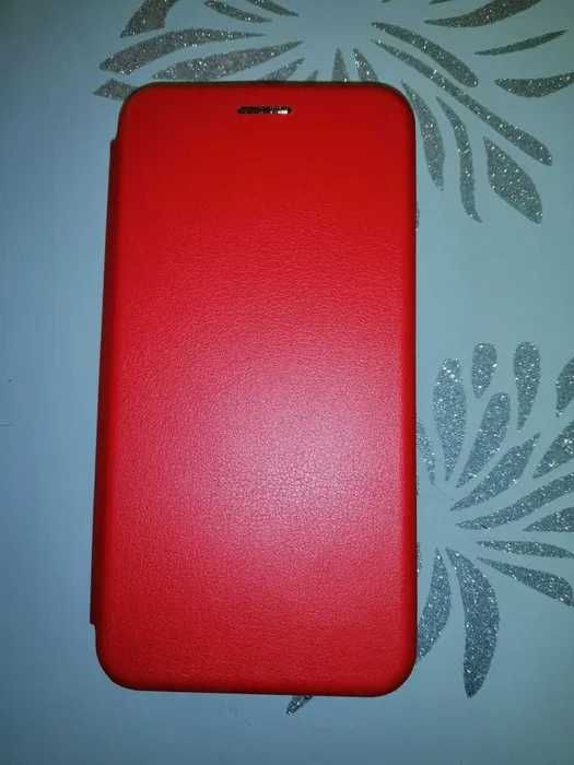 Чехол-книжка магнітна на Huawei P Smart, червоний