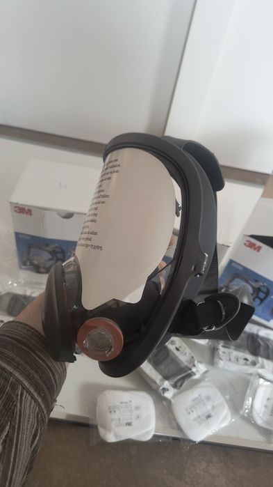 Maska pelnotwarzowa 3m 6900 plus filtry i pady.