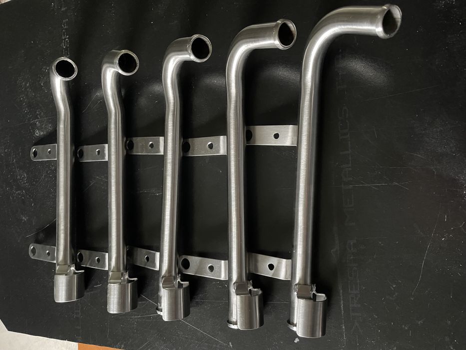 Tubo de água em inox para range Rover p38