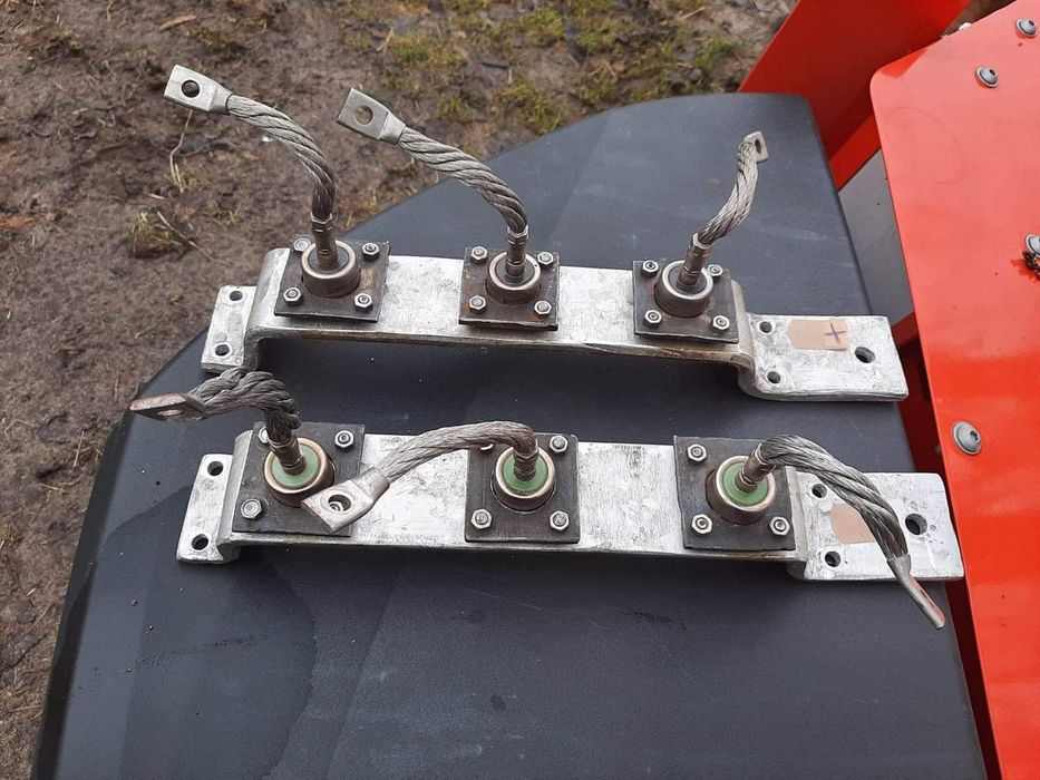 Diody 6 sztuk 3plus 3minus sprawne