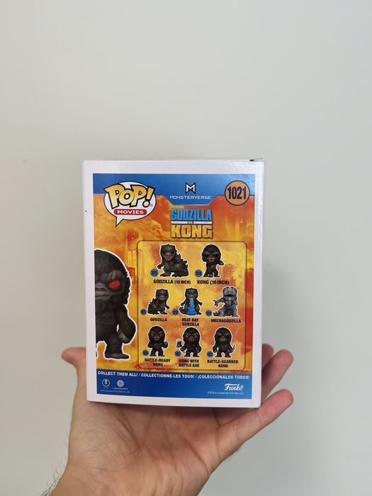 Funko Pop Kong with Battle Axe Godzilla vs Kong